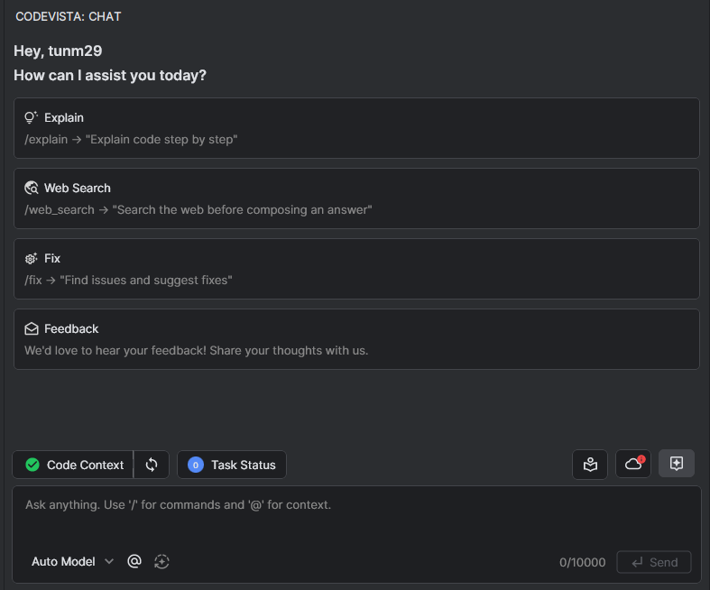 Revamped CodeVista UI/UX