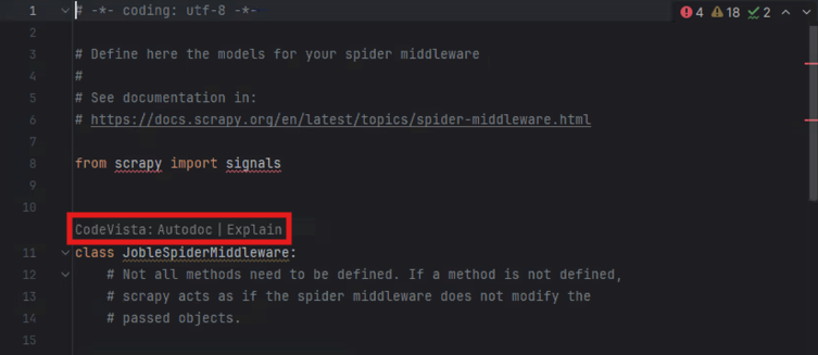 JetBrains exclusive enhancements